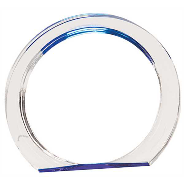 Picture of 5 3/8" Blue Round Halo Acrylic