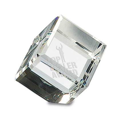 Picture of 1 1/2" x 1 1/2" Crystal Cube