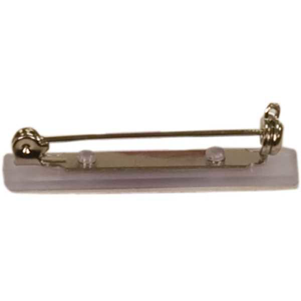 Picture of 1 1/2" Clear Top Opening Bar Pin with Adhesive