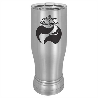 Picture of Stainless Steel 14 oz. Polar Camel Pilsner w/Clear Lid