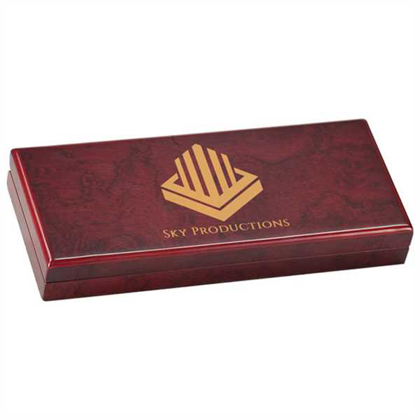 Picture of 8 3/4" x 3 3/4" Rosewood Finish Gift Box