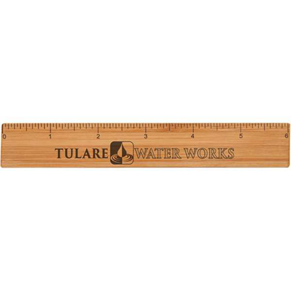 Picture of 6" Bamboo Ruler