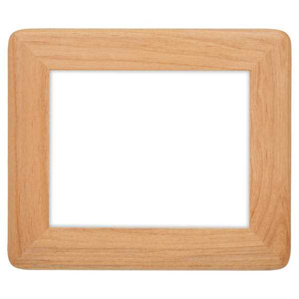 Picture of 8" x 10" Round Corner Genuine Red Alder Picture Frame