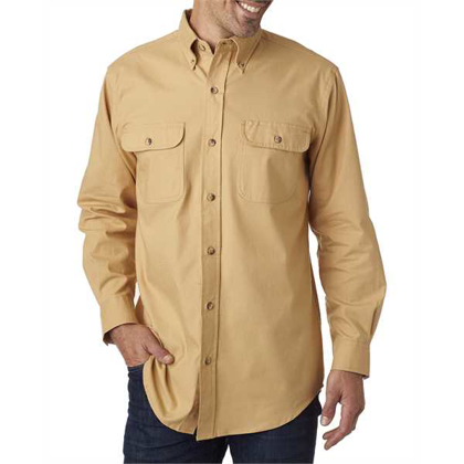 Picture of Men's Solid Flannel Shirt
