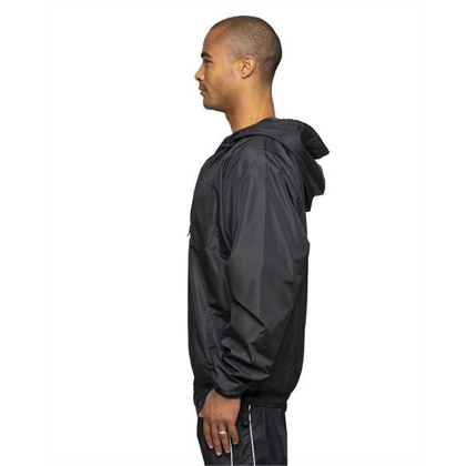 Picture of Adult Nylon Taffeta Hooded Coaches Jacket