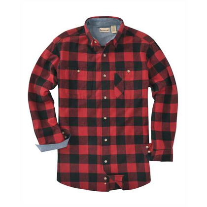 Picture of Men's Yarn-Dyed Long-Sleeve Brushed Flannel