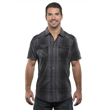 Picture of Men's Plaid Pattern Western Woven