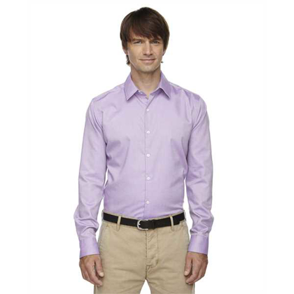 Picture of Men's Refine Wrinkle-Free Two-Ply 80's Cotton Royal Oxford Dobby Taped Shirt
