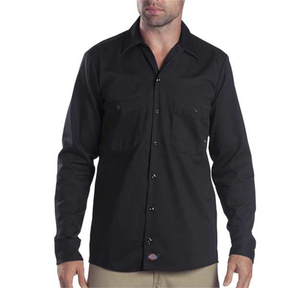 Picture of 6 oz. Tall Industrial Long-Sleeve Cotton Work Shirt