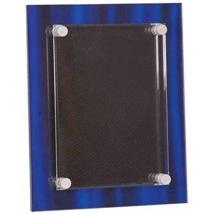 Picture of 8" x 10" Blue Velvet Stand-Off Acrylic Plaque