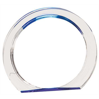 Picture of 5 3/8" Blue Round Halo Acrylic