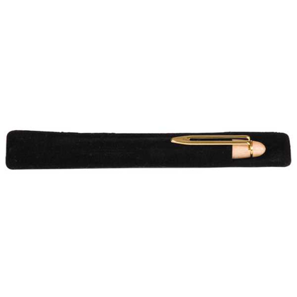 Picture of 6 1/4" x 1 1/8" Black Velvet Pen Sleeve