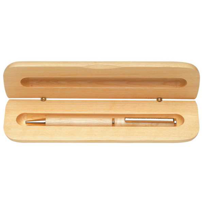 Picture of 6 3/4" x 2 1/8" Maple Pen Case