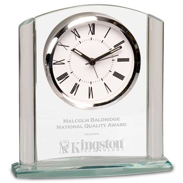 Picture of 6 1/4" Arch Glass Clock