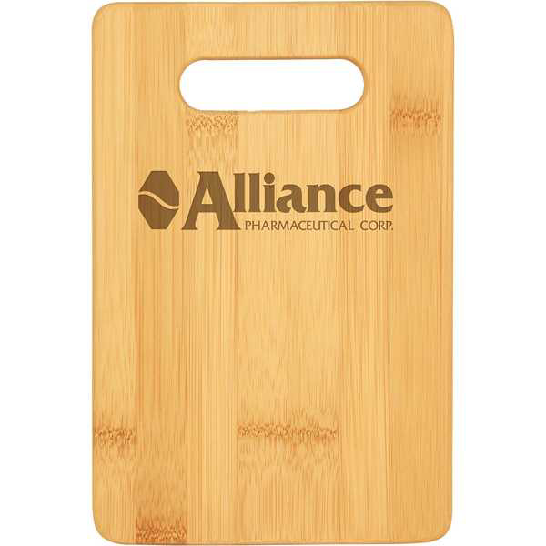 Picture of 9" x 6" Bamboo Bar Cutting Board