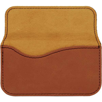 Picture of 4 1/2" x 2 3/4" Rawhide Laserable Leatherette Flexible Business Card Holder