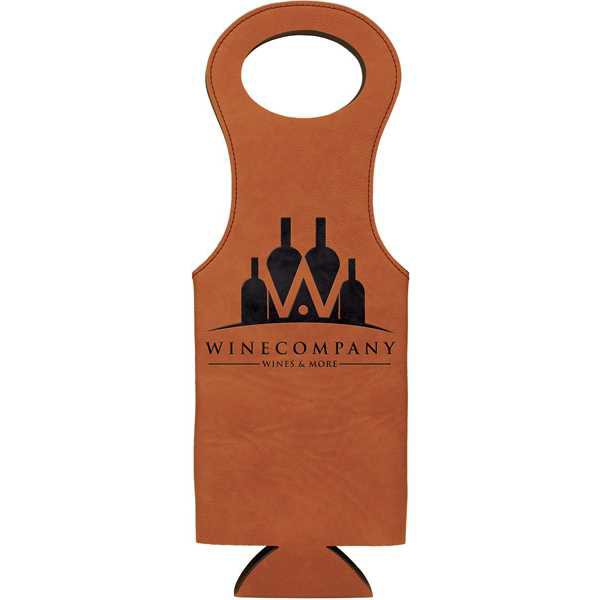 Picture of Rawhide Laserable Leatherette Wine Bag