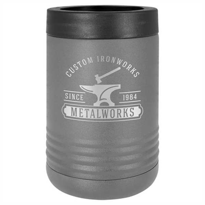 Picture of Polar Camel Dark Gray Stainless Steel Vacuum Insulated Beverage Holder