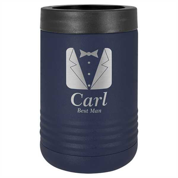 Picture of Polar Camel Navy Blue Stainless Steel Vacuum Insulated Beverage Holder