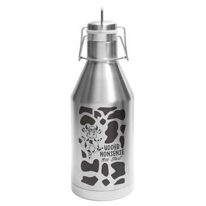 Picture of Polar Camel 64 oz. Stainless Steel Vacuum Insulated Growler with Swing-Top Lid