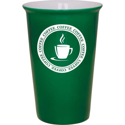 Picture of 14 oz. Green Latte LazerMug