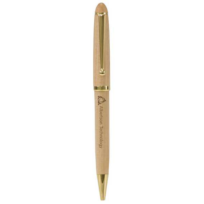 Picture of Wide Maple Ballpoint Pen