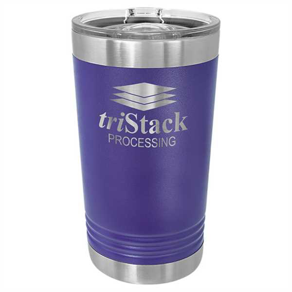 Picture of Purple 16 oz. Polar Camel Pint with Slider Lid