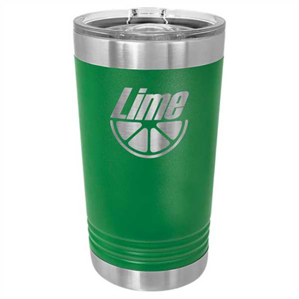 Picture of Green 16 oz. Polar Camel Pint with Slider Lid