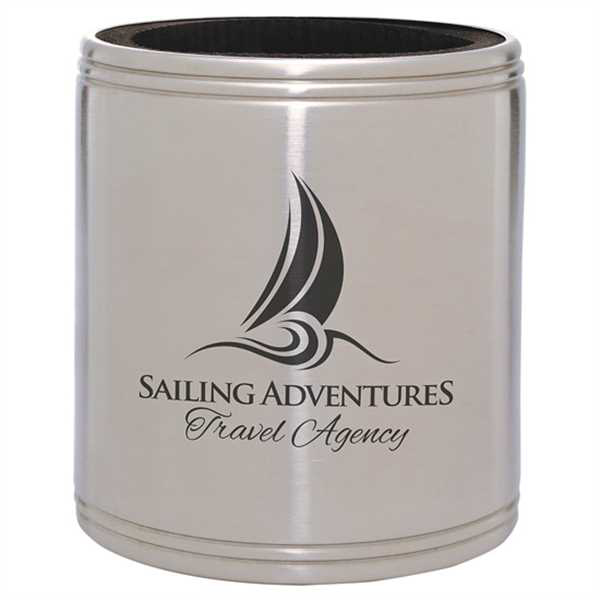 Picture of Silver Stainless Steel Insulated Beverage Holder