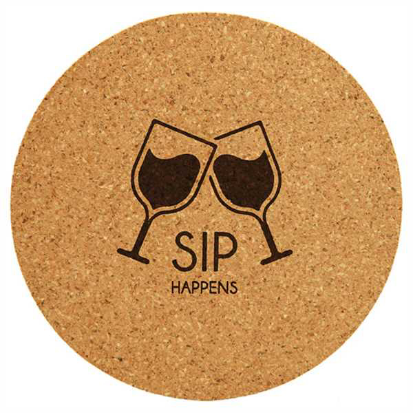 Picture of 4" Round Cork Coaster