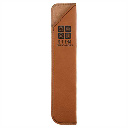 Picture of 6 1/4" Rawhide Laserable Leatherette Pen Sleeve