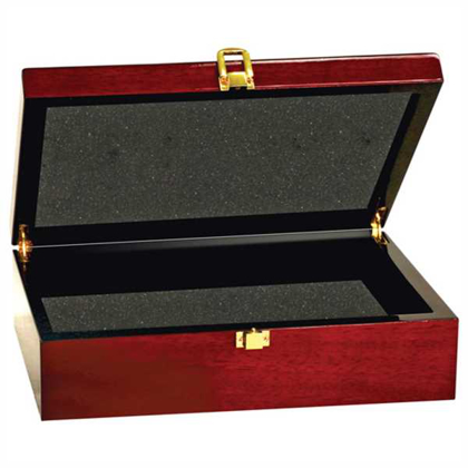 Picture of 10 1/4" x 7 1/2" x 3 1/8" Rosewood Piano Finish Gift Box
