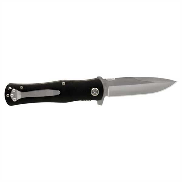 Picture of 4 1/2" Black Anodized Aluminum Handle Knife