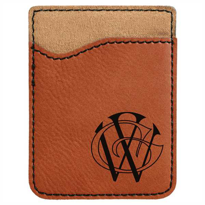 Picture of Rawhide Laserable Leatherette Phone Wallet