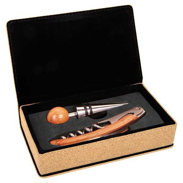 Picture of Cork 2-Piece Wine Tool Set