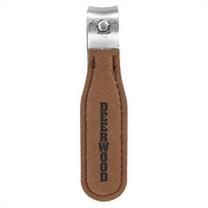 Picture of Dark Brown Laserable Leatherette Nail Clipper