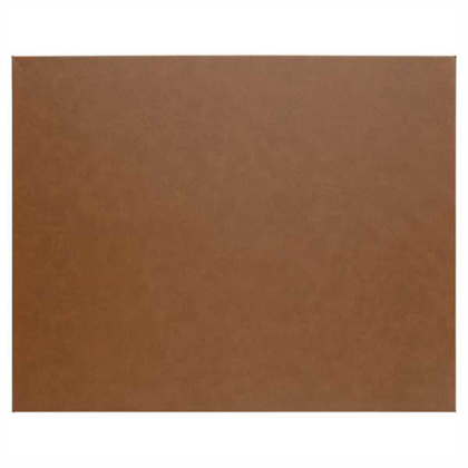 Picture of 16" x 20" Dark Brown Laserable Leatherette Wall Decor with Sawtooth Hanger