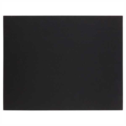 Picture of 16" x 20" Black/Silver Laserable Leatherette Wall Decor with Sawtooth Hanger