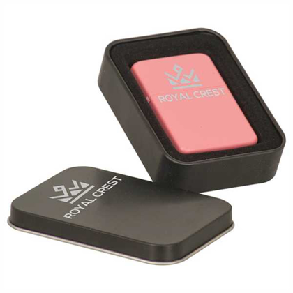 Picture of Matte Pink Lighter in Black Tin