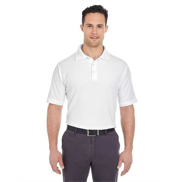 Picture of Men's Platinum Honeycomb Piqué Polo