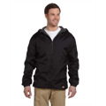 Picture of Men's Fleece-Lined Hooded Nylon Jacket