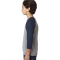 Picture of Youth CVC 3/4-Sleeve Raglan