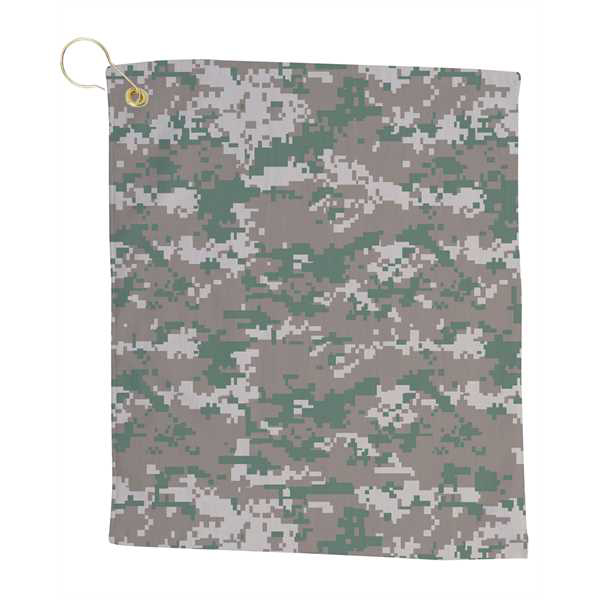 Picture of Small Camo Golf Towel
