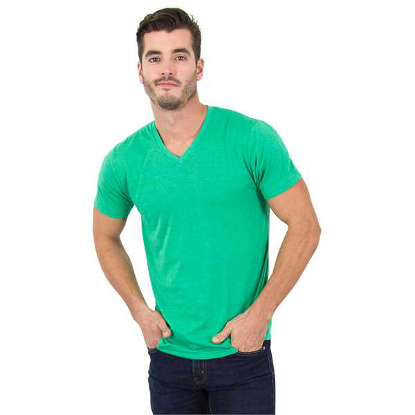 Picture of Men's 4.6 oz. Tri-Blend V-Neck T-Shirt