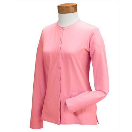 Picture of Ladies' Stretch Jersey Long-Sleeve Cardigan