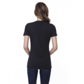 Picture of Ladies' CVC V-Neck T-Shirt