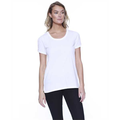 Picture of Ladies' CVC Twist Sleeve Top