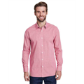 Picture of Men's Microcheck Gingham Long-Sleeve Cotton Shirt