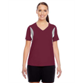 Picture of Ladies' Short-Sleeve Athletic V-Neck Tournament Jersey