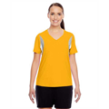 Picture of Ladies' Short-Sleeve Athletic V-Neck Tournament Jersey